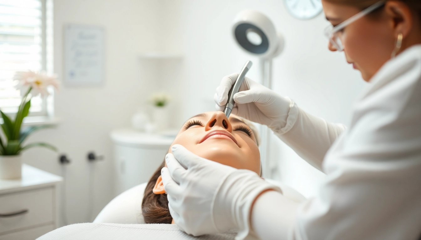 Experience professional Faltenbehandlung Zürich with a skilled aesthetician in a tranquil clinic.