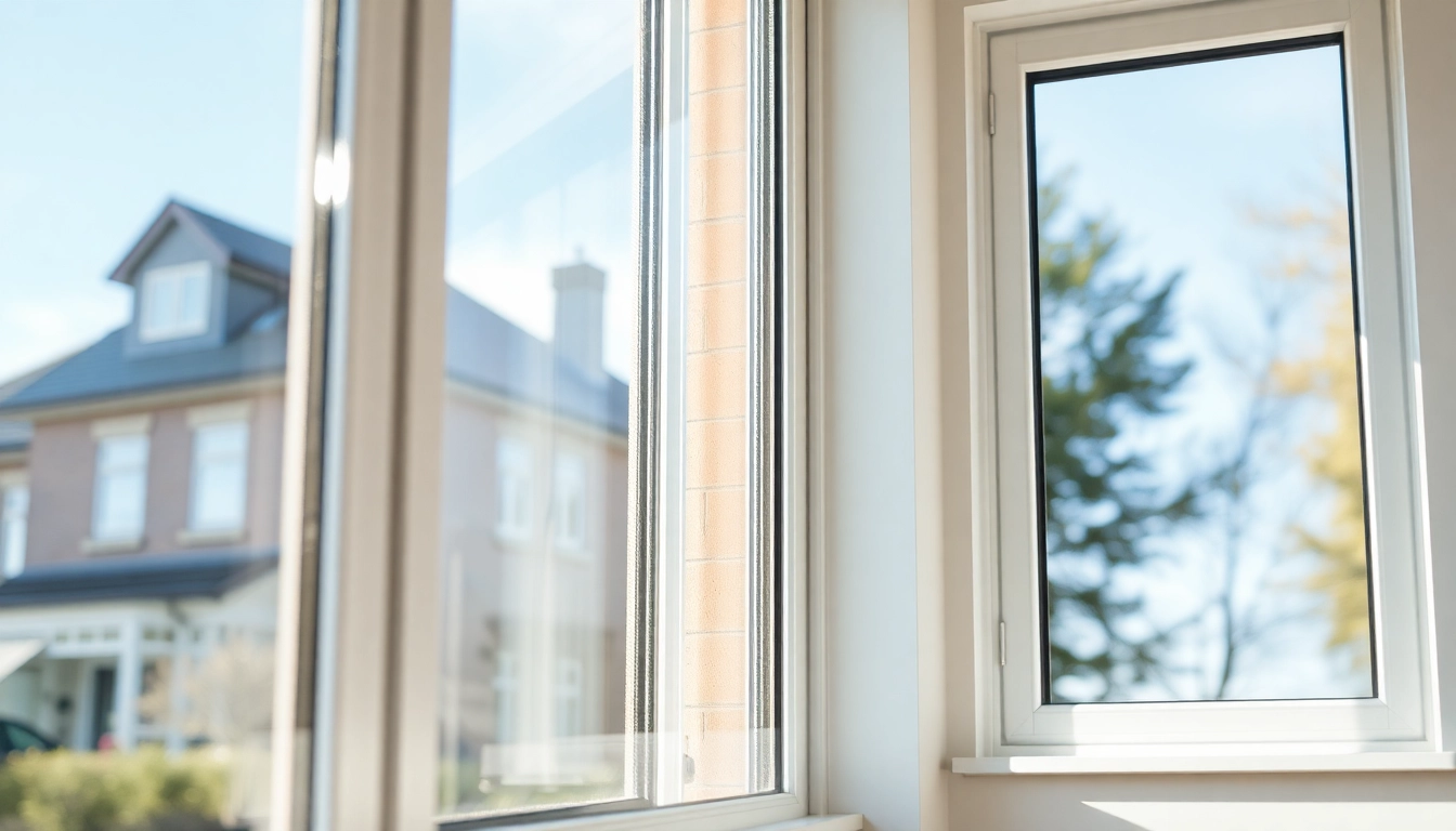 Showcase high-quality windows Manchester enhancing a bright home interior with natural light.