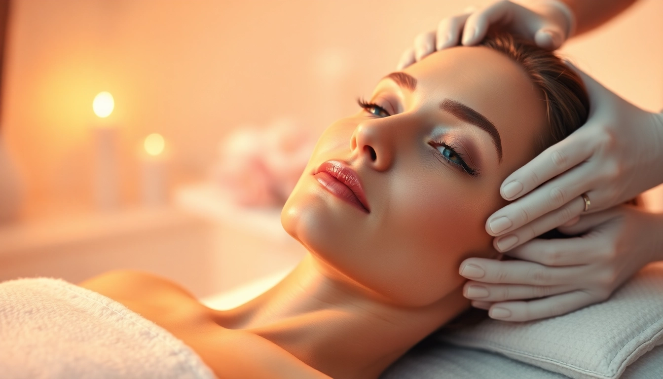 Experience skin tightening through a non-surgical treatment in a peaceful spa environment.