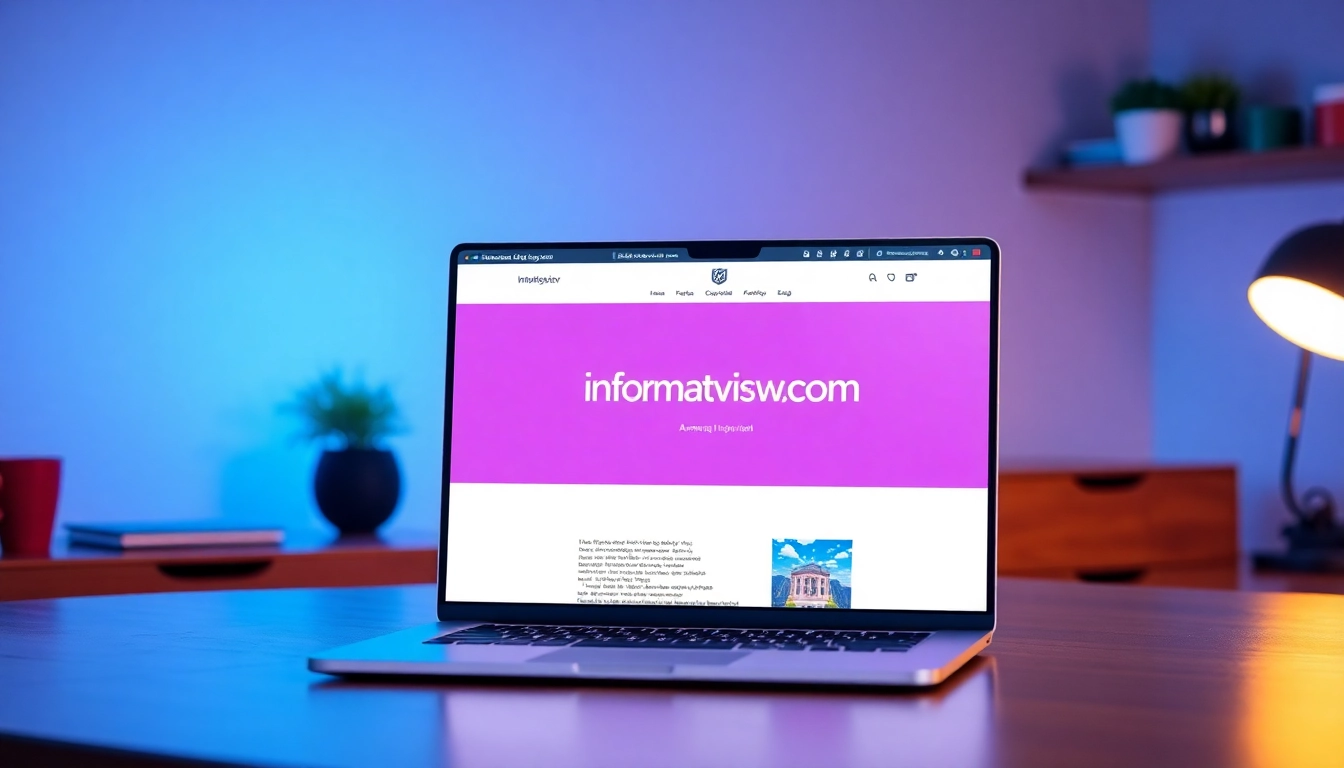 Engage with cutting-edge content at www.informaticsview.com, featuring a modern workspace for digital exploration.