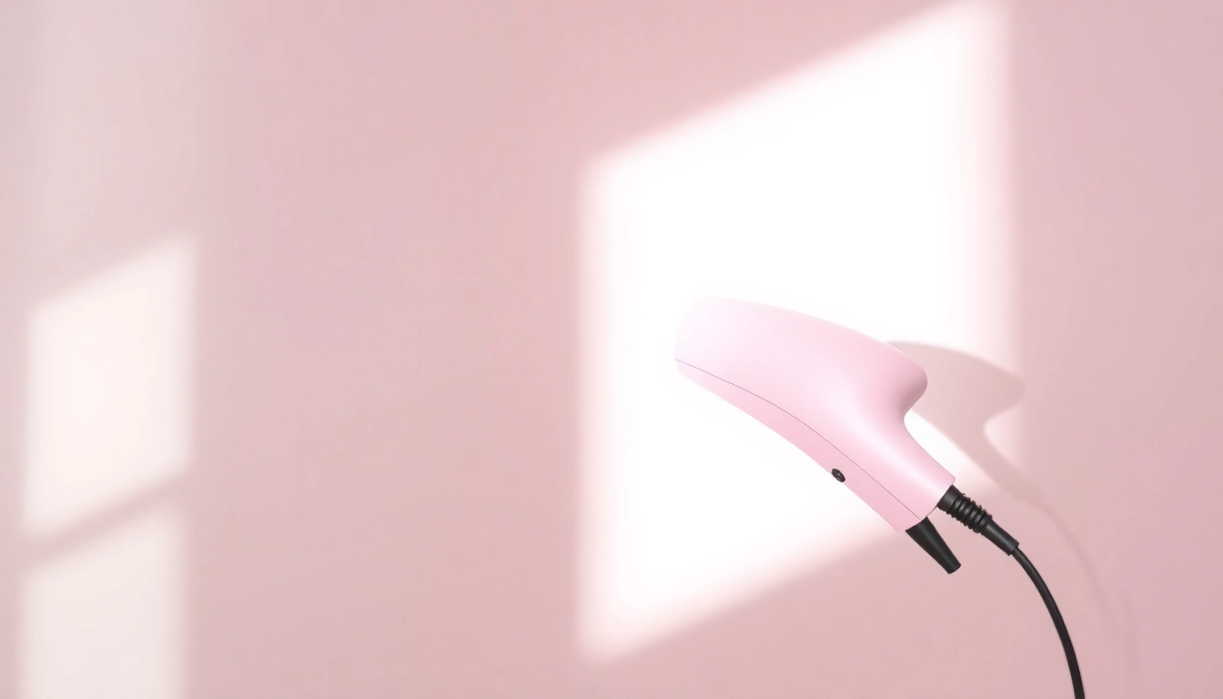 Stylish air hair styler in pink showcasing new hair styling tools for effortless elegance.