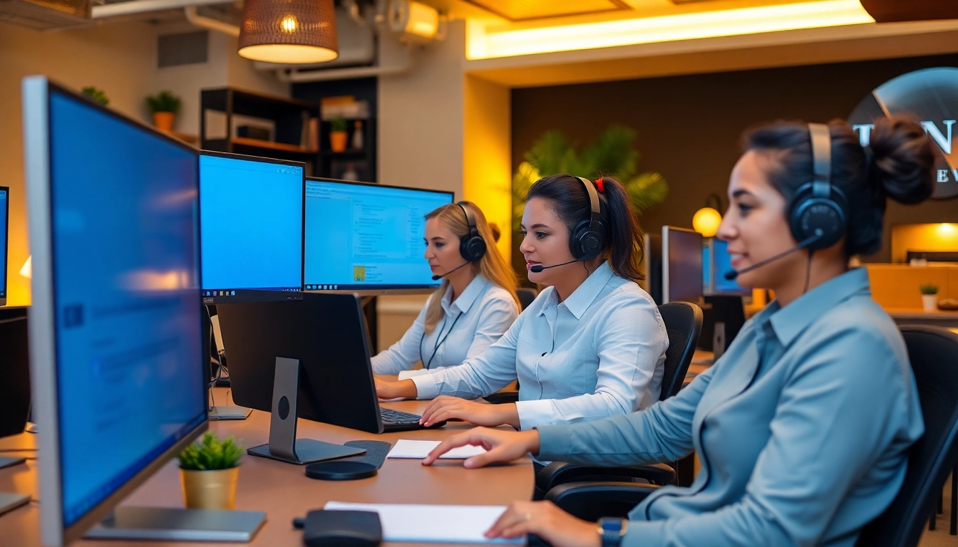 Call centers in Tijuana Mexico showcasing dedicated agents providing exceptional customer support services.